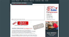 Desktop Screenshot of metzgerei-summ.de